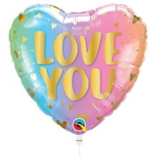 Balloon Heart I Love You Multi